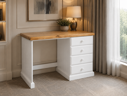 Macquarie (AUSSIE MADE) 4 Drawer Desk - Assorted Painted/stained Colours