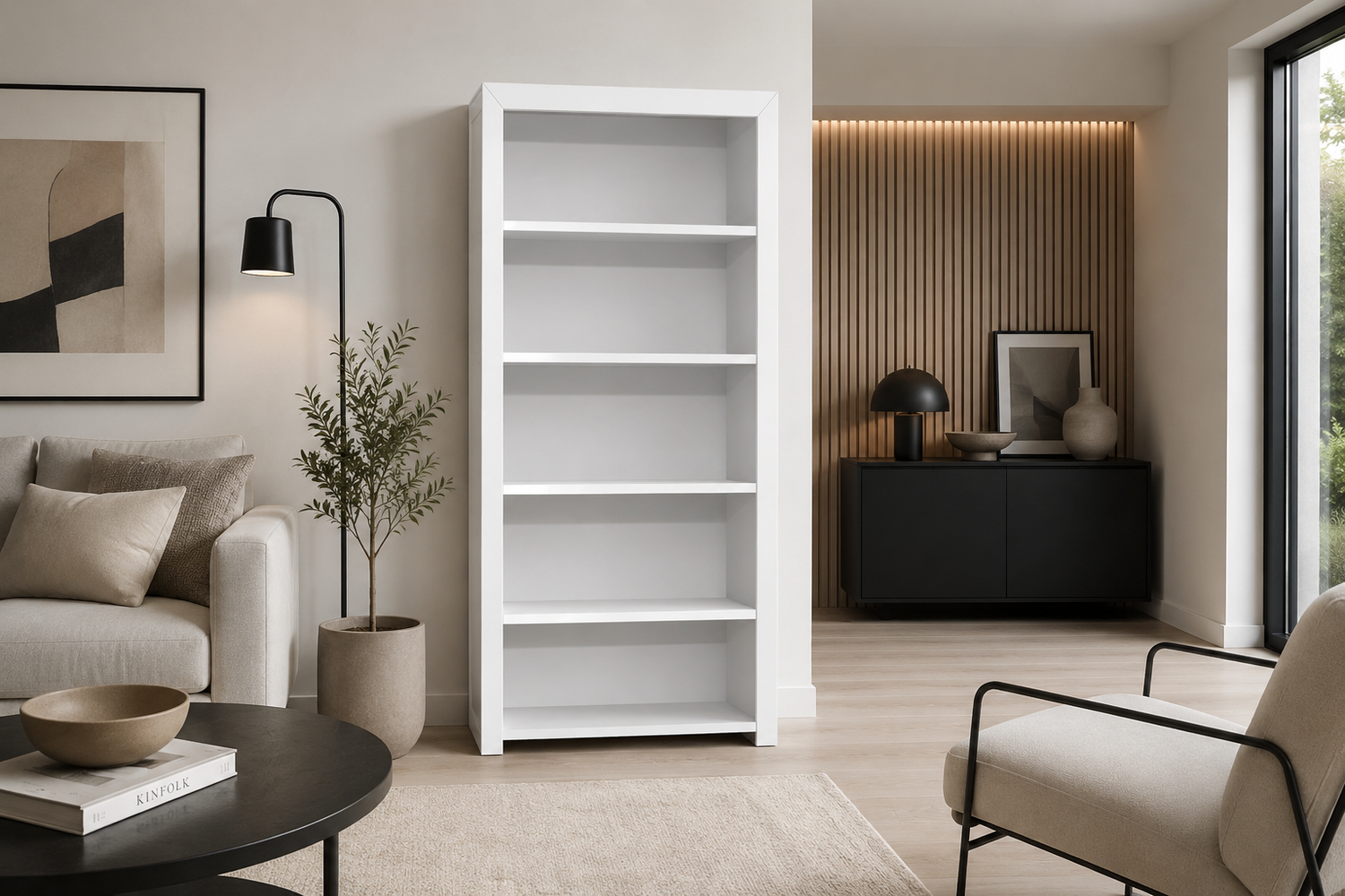 Frank (AUSSIE MADE) Highline Bookcase Collection - Assorted Painted Colours