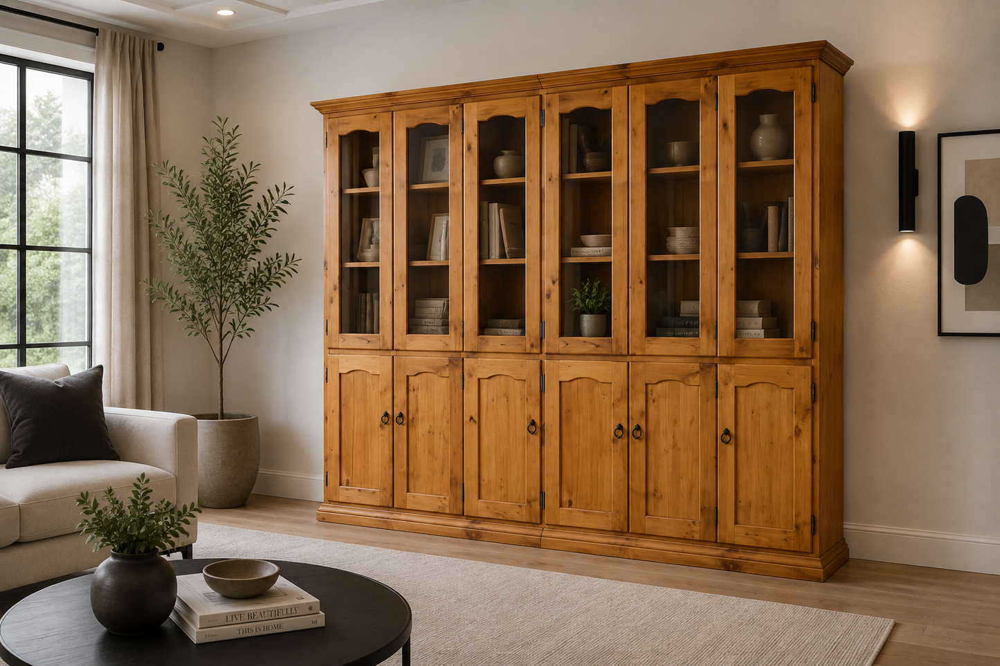 Noosa (AUSSIE MADE) Library 12 Door Pigeon Paired Collection - Assorted Stained Colours