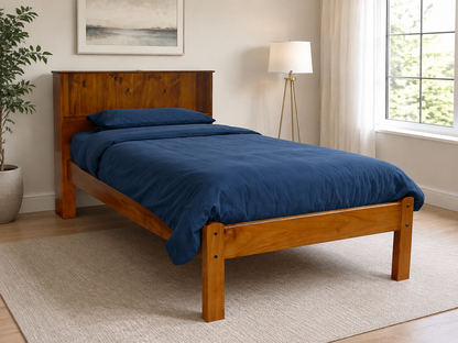 King Single Bookend Deluxe (AUSSIE MADE) Bed - Assorted Colours