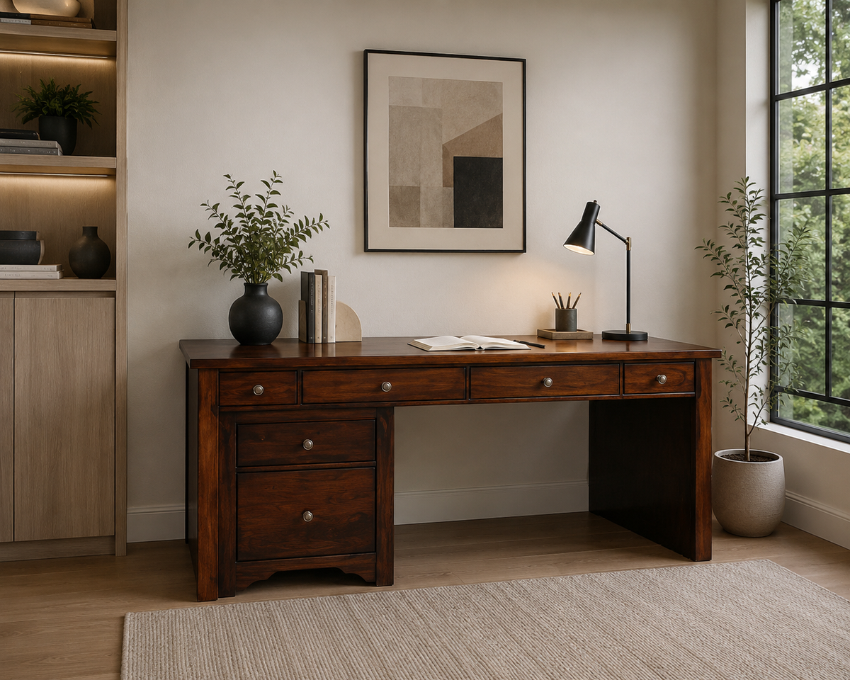 Fabulos (AUSSIE MADE) Promo Desk With Filing Drawers - 1800(W) X 600(D) - Assorted Colours