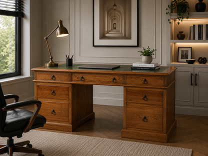 Rebecca - 1650(W) - Desk -1650(W) X 750(D) - Blackwood (1057) Or Walnut (1126)