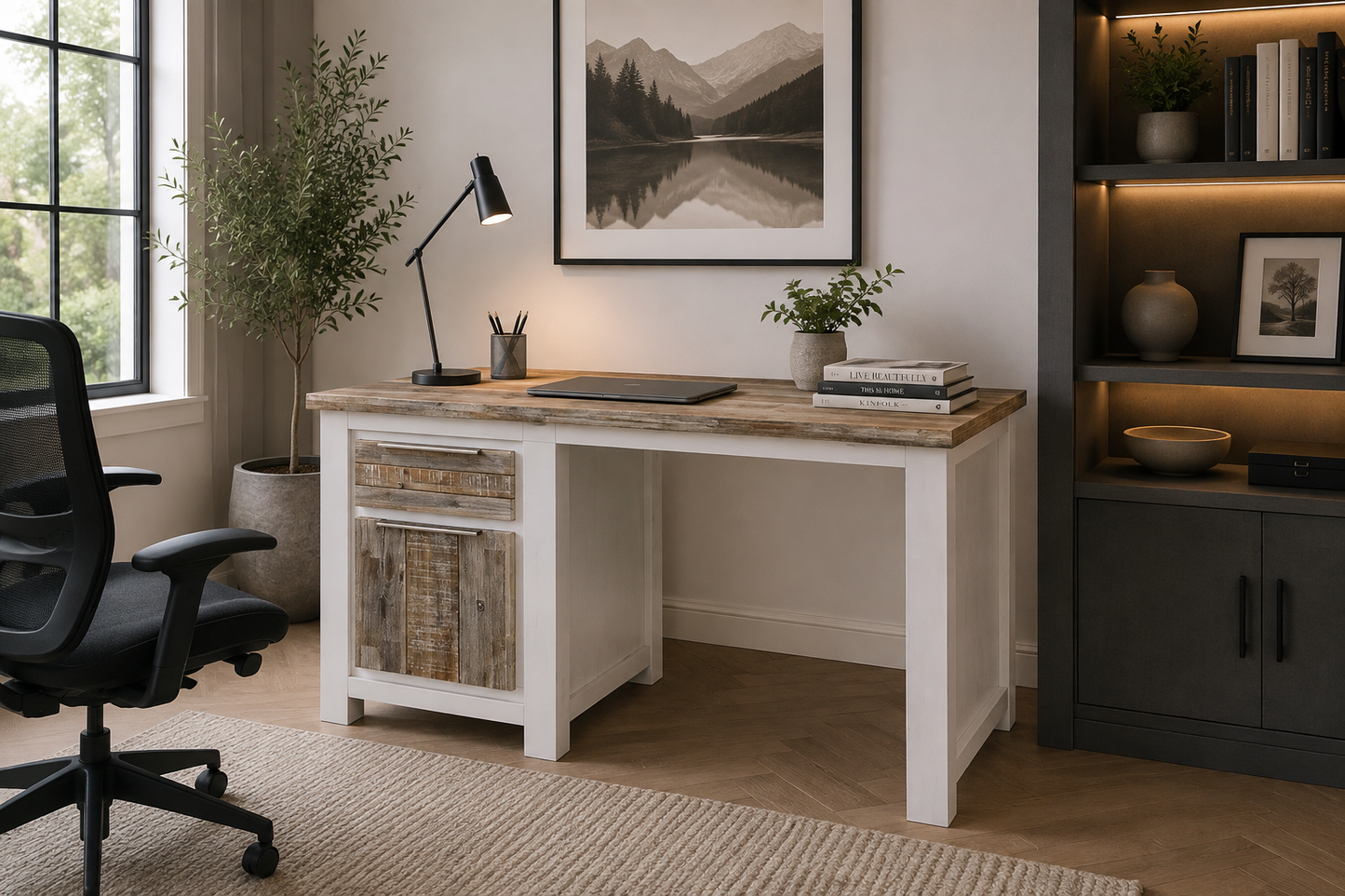 Homestead Student Desk - 1 Door / 1 Drawer - 1500(W) X 600(D)