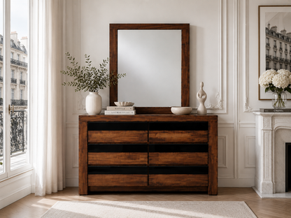 Mandarin (AUSSIE MADE) Dressing Table With Mirror - Assorted Colours