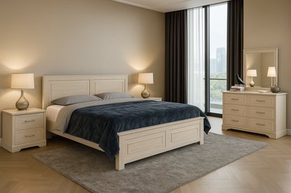 DOUBLE SAMIRA (AUSSIE MADE) BED - ASSORTED COLOURS