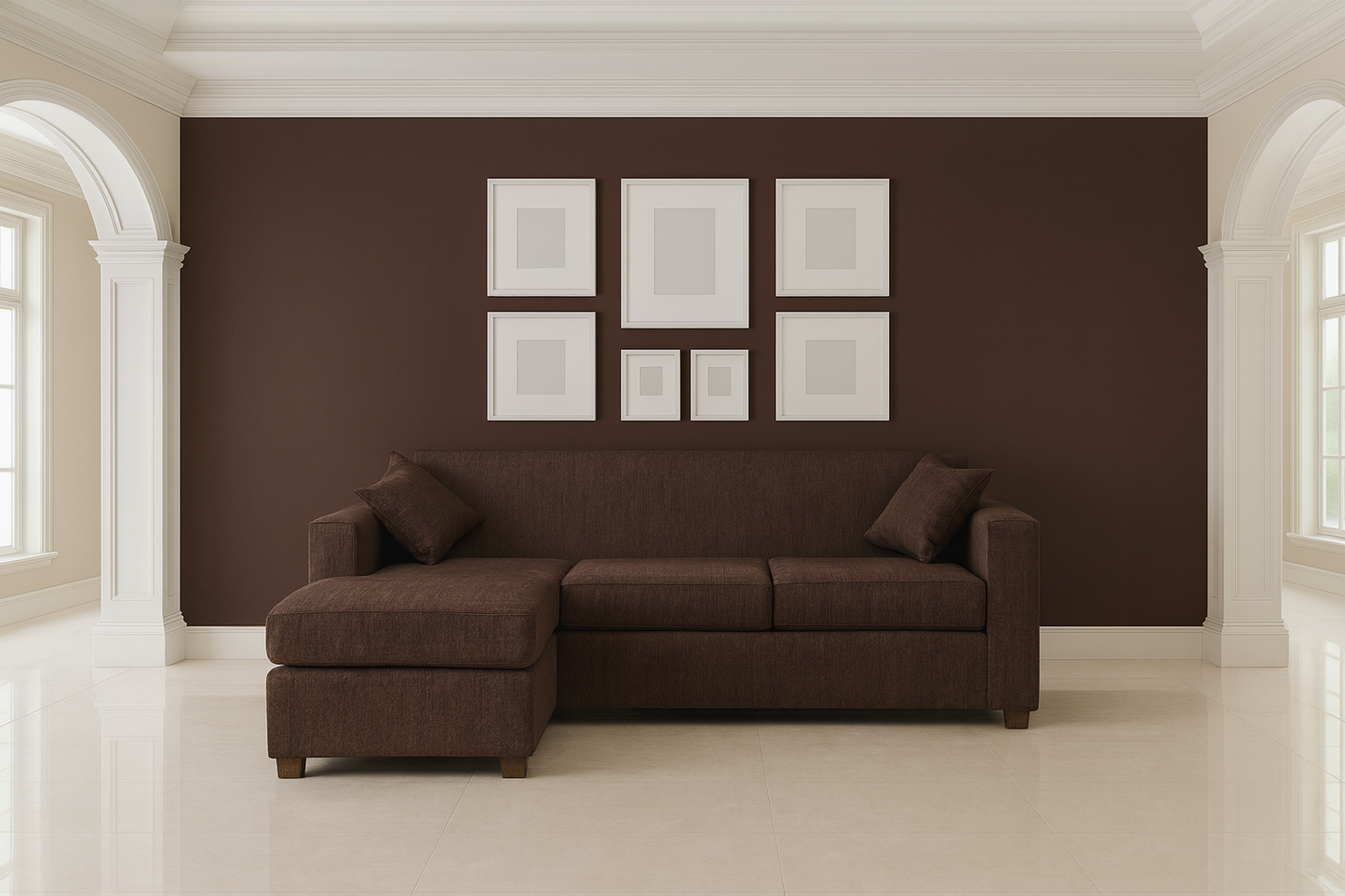 Cary (AUSSIE MADE) 3 Seater Chaise - Assorted Fabrics & Colours