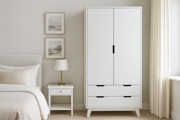Avalon (AUSSIE MADE) 2 Door / 2 Drawer Wardrobe Collection - Assorted Painted Colours