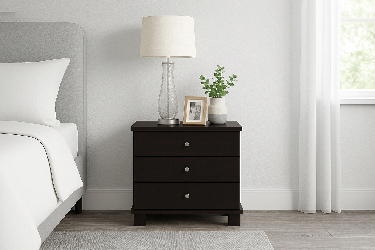 TANGO (AUSSIE MADE) BEDSIDE TABLE COLLECTION - ASSORTED STAINED COLOURS