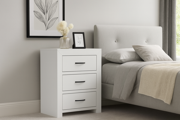 BUSTIN (AUSSIE MADE) BEDSIDE TABLE COLLECTION - ASSORTED PAINTED COLOURS