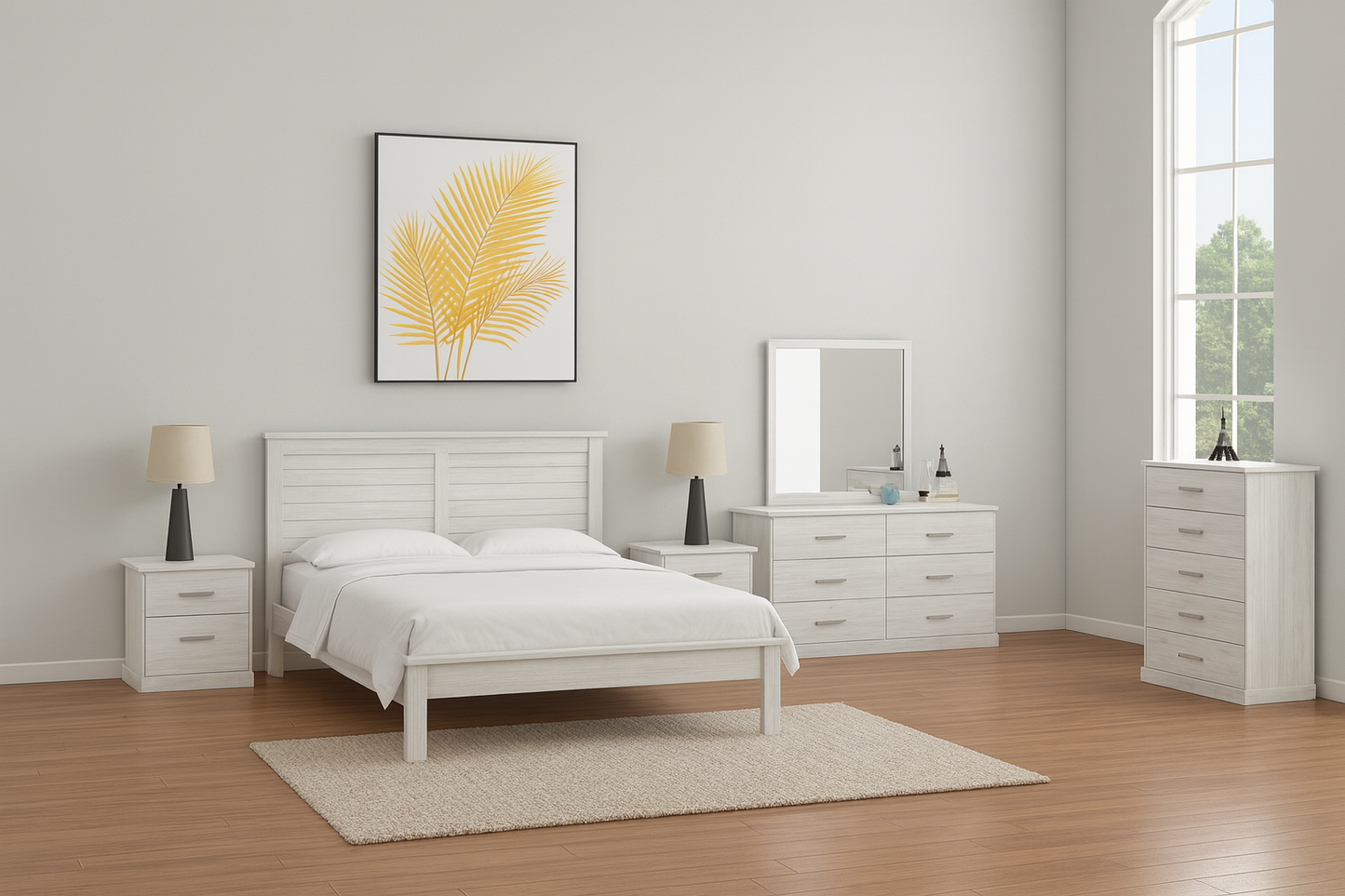 SINGLE BAYSIDE (AUSSIE MADE) BED WITH DOONER FOOT - ASSORTED COLOURS