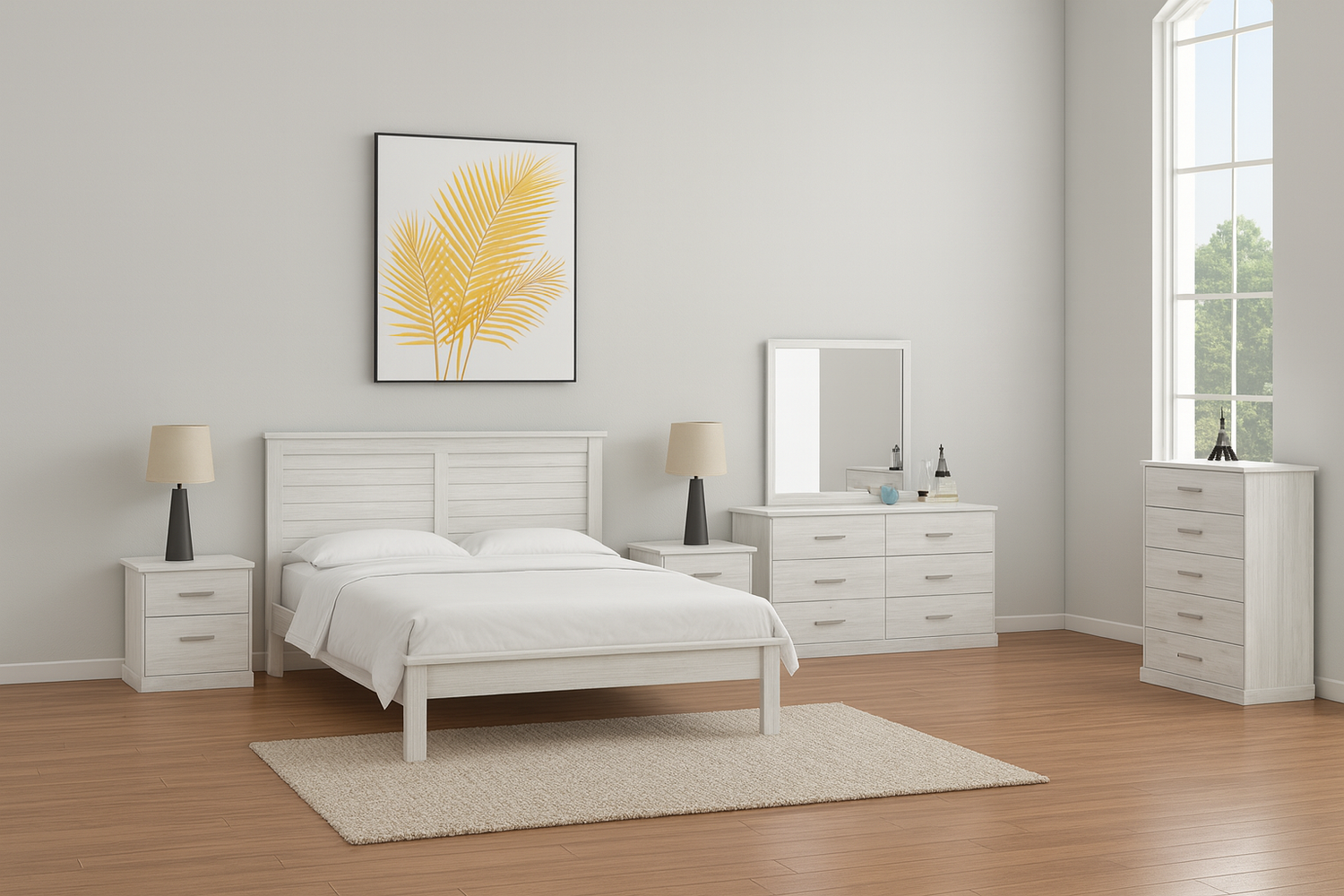 Single Bayside (AUSSIE MADE) Bed With Dooner Foot - Assorted Colours