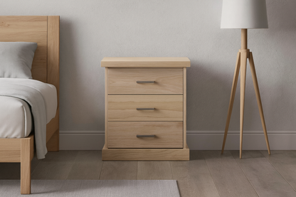 BAYSIDE (AUSSIE MADE) BEDSIDE TABLE COLLECTION - ASSORTED STAINED COLOURS