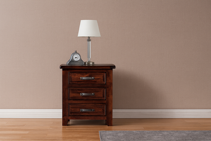 Sydneyside Single Or King Single 4 Piece (DRESSER) Bedroom Suite - Walnut