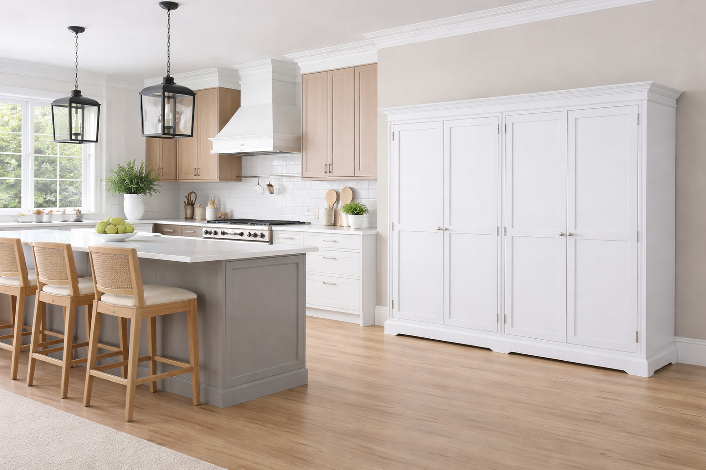 Torridge (AUSSIE MADE) 4 Door Pantry Collection - Assorted Painted Colours