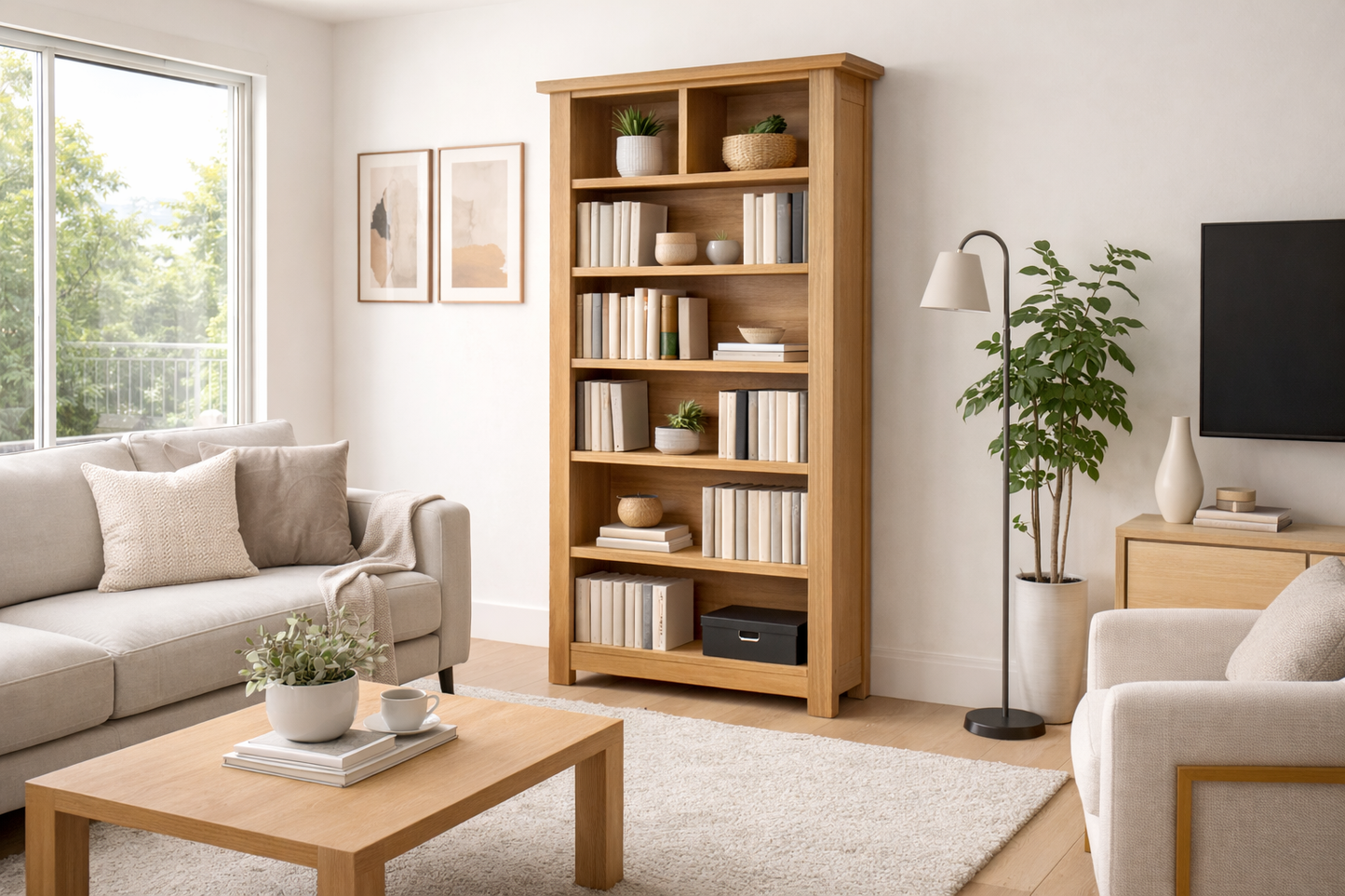 Principle (AUSSIE MADE) Highline Bookcase Collection - Assorted Colours