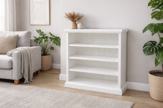 Alexia (AUSSIE MADE) Lowline Bookcase Collection - Assorted Painted Colours