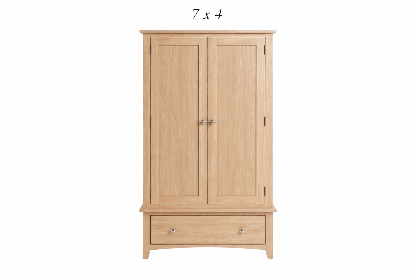 Elegance (AUSSIE MADE) 2 Door Wardrobe Collection - Tassie Oak Combination - Assorted Stained Colours