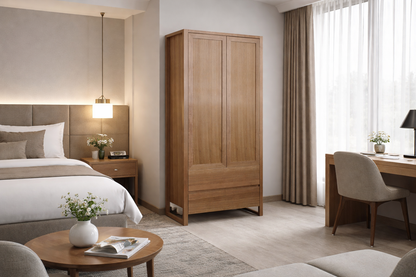 Elisa-marie (AUSSIE MADE) Wardrobe Collection - Tassie Oak Combination - Assorted Stained Colours