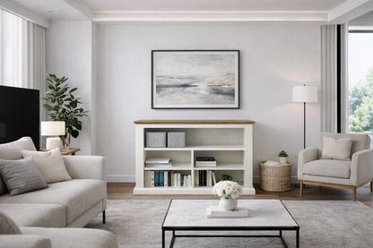 Colonial (AUSSIE MADE) Lowline Bookcase Collection - Assorted Painted Colours