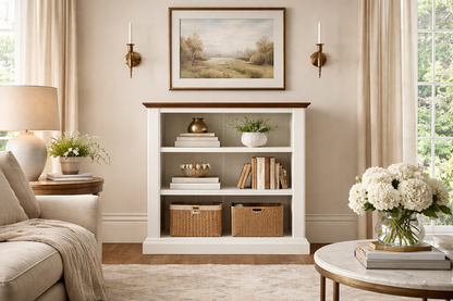 Colonial (AUSSIE MADE) Lowline Bookcase Collection - Assorted Painted Colours