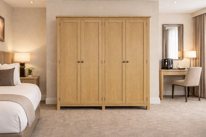 Eminence (AUSSIE MADE) Large All Hanging Wardrobe Collection - Tassie Oak Combination - Assorted Colours