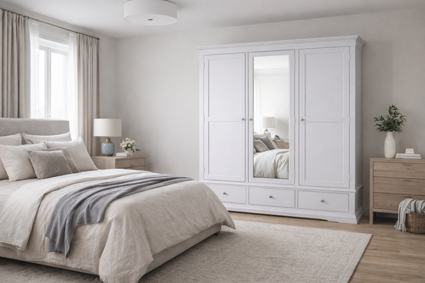 Invigorate (AUSSIE MADE) 3 Door / 3 Drawer Wardrobe Collection - Assorted Painted Colours