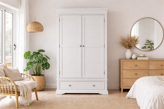 Invigorate (AUSSIE MADE) 2 Door / 1 Blanket Drawers Wardrobe Collection - Assorted Painted Colours