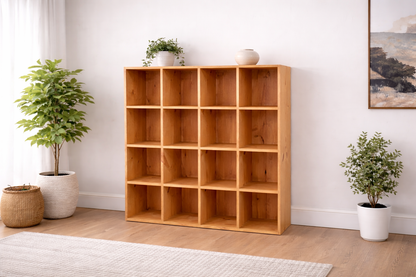 Cube (AUSSIE MADE) Box With T&g Back Collection - Assorted Stained Colours