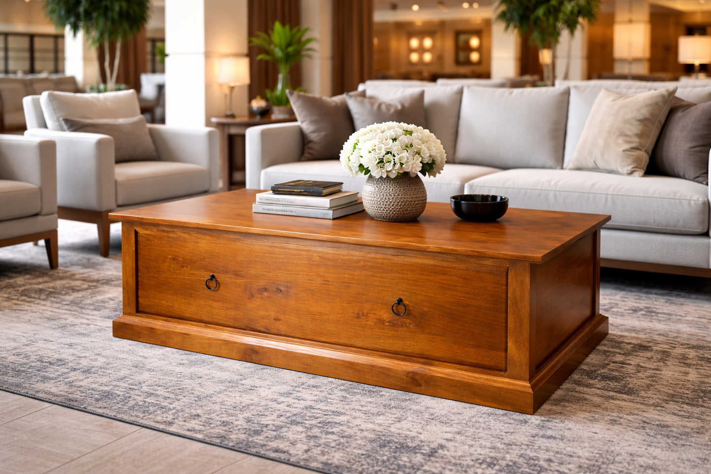 Armidale (Aussie Made) Coffee Table - 1200(W) X 700(D) - Assorted Colours