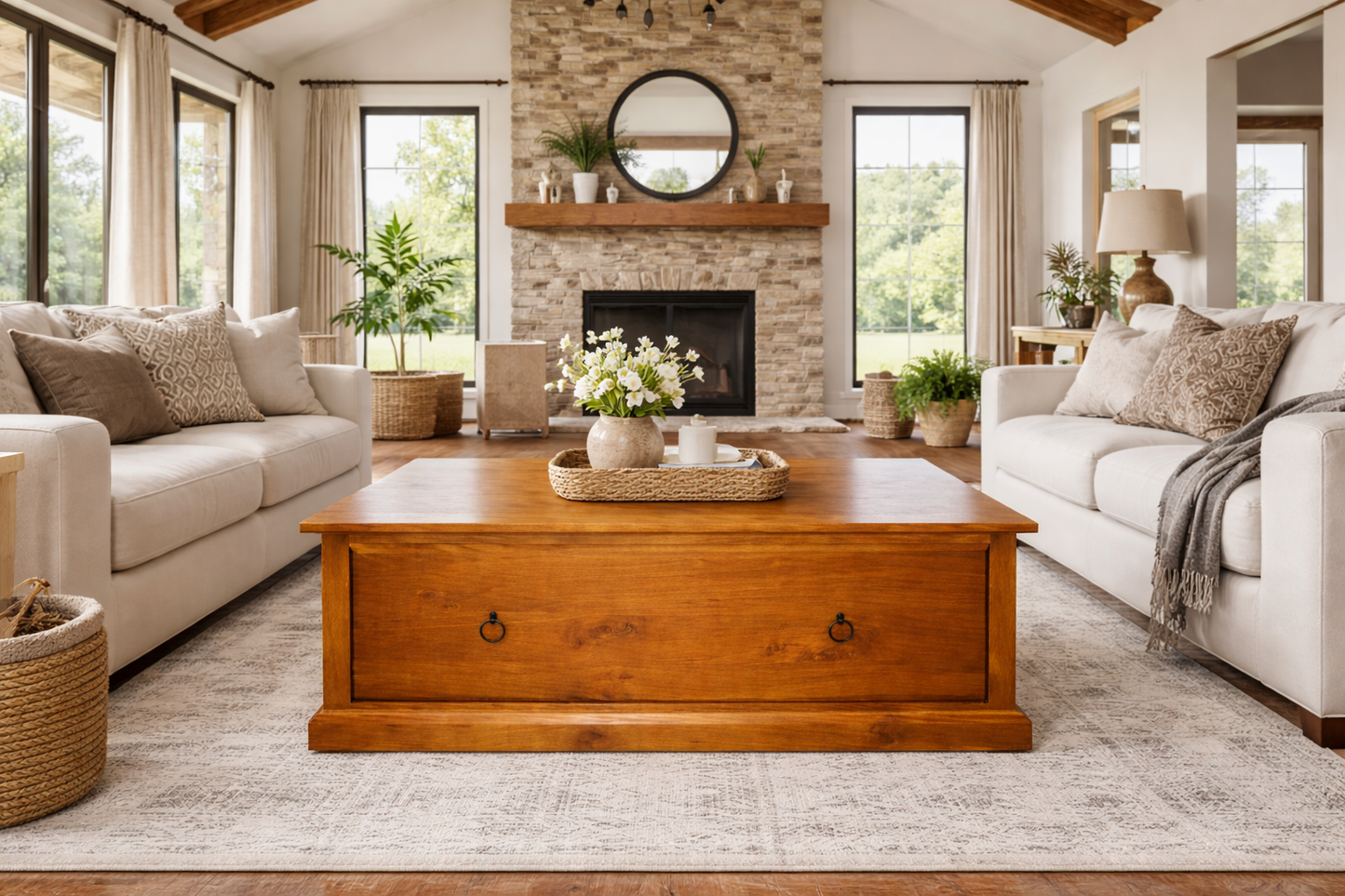 Armidale (Aussie Made) Coffee Table - 1200(W) X 700(D) - Assorted Colours