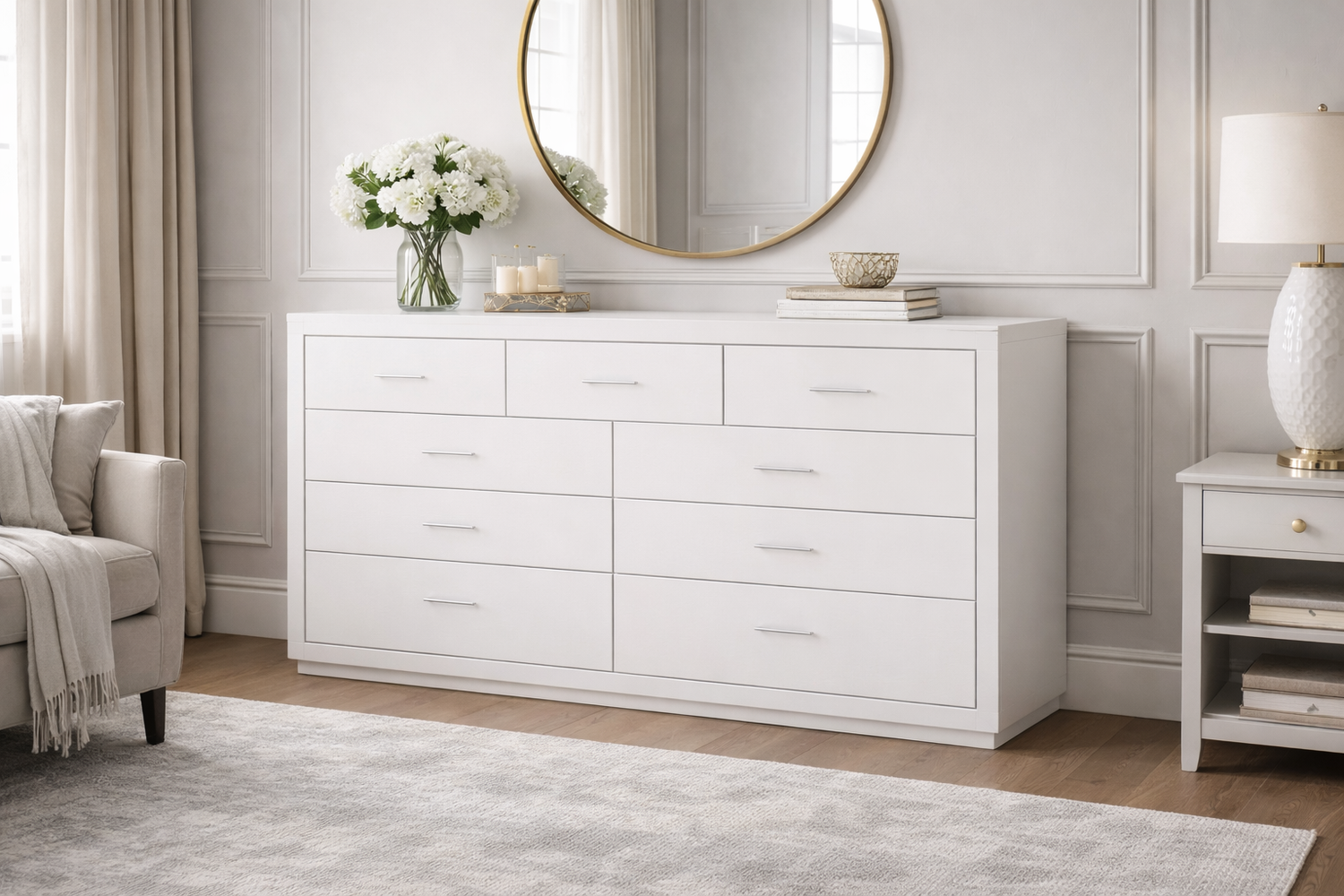 Narrabeen (AUSSIE MADE) 11 Drawer Large Chest Collection - Assorted Painted Colours