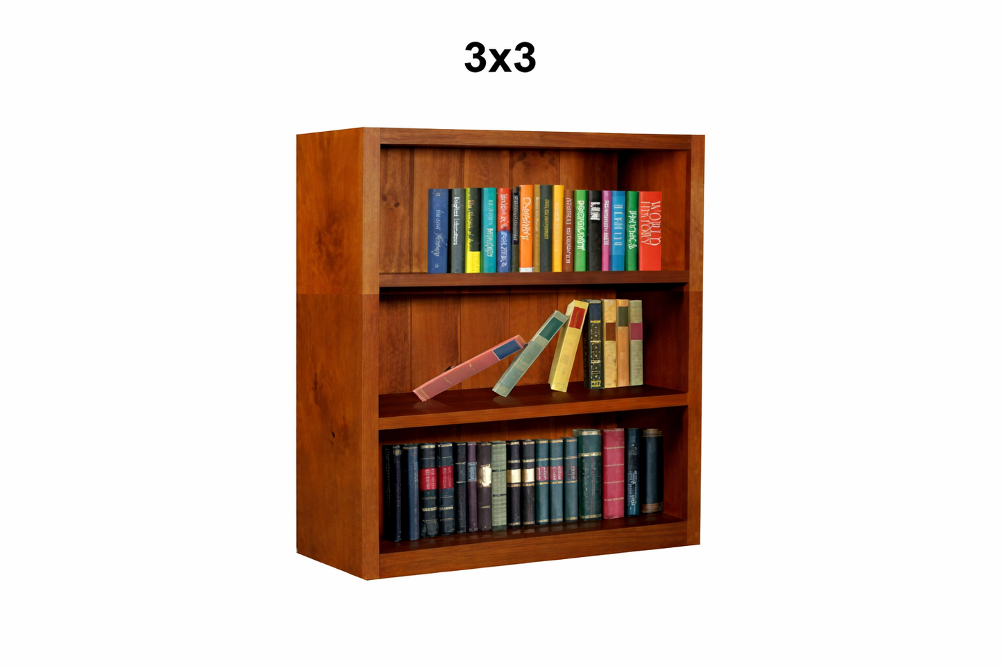 Sussie (AUSSIE MADE) Lowline Bookcase Collection - Assorted Stained Colours