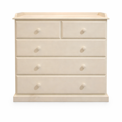 Baby Change (AUSSIE MADE) Table 5 Drawers - 910(H) X 900(W) - Assorted Painted Colours