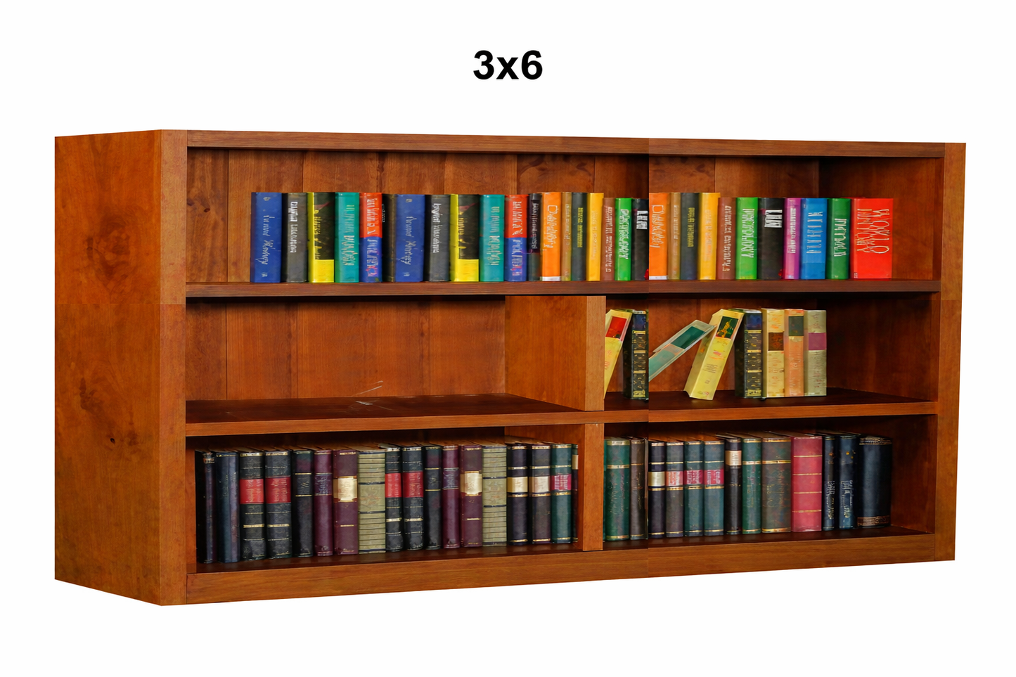 Sussie (AUSSIE MADE) Lowline Bookcase Collection - Assorted Stained Colours