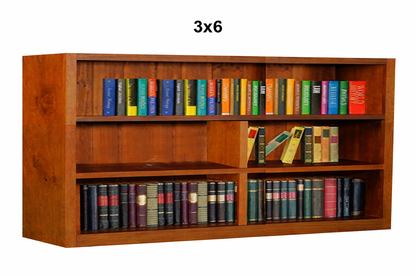 Sussie (AUSSIE MADE) Lowline Bookcase Collection - Assorted Stained Colours