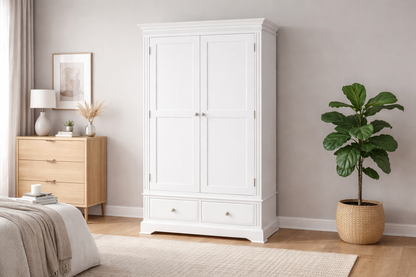 Torridge (AUSSIE MADE) 2 Door 2 Drawer Wardrobe Collection - Assorted Painted Colours