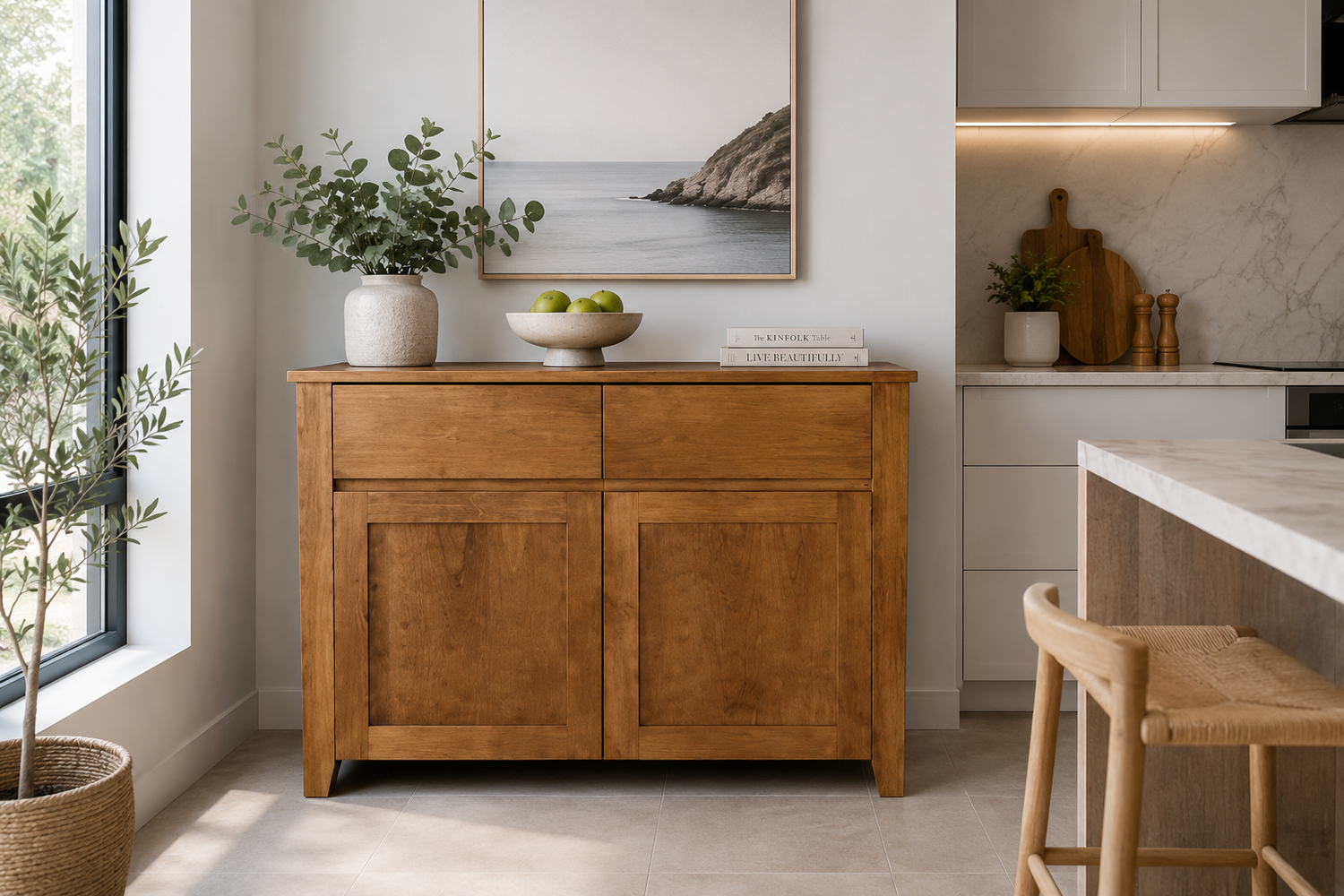 Manilla (AUSSIE MADE) With 2 Doors And 2 Drawers Buffet - Assorted Colours