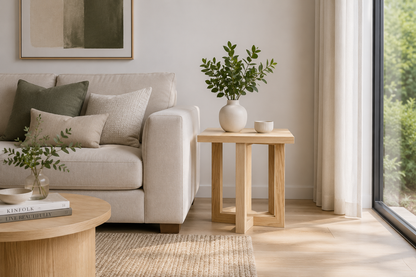 Dante (AUSSIE MADE) Lamp Table Collection - Tassie Oak Combination - Assorted Stained Colours