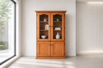 Mudgee (AUSSIE MADE) 4 Door Library Unit Collection - Assorted Stained Colours