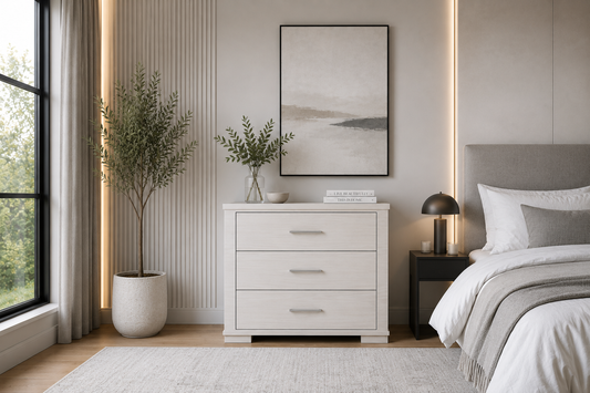 London / Rusticed (AUSSIE MADE) Bedside Table Collection - Assorted Stained Colours