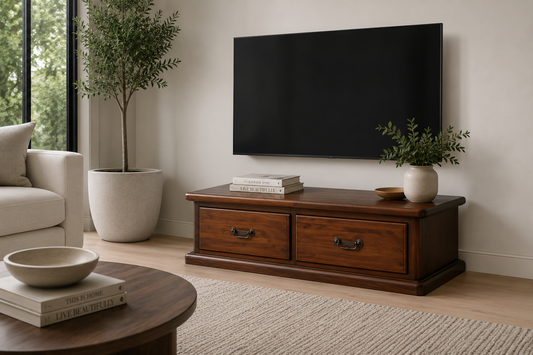 Carson / Arncliffe (AUSSIE MADE) 2 Drawer Coffee Table- 1100(W) X 600(D) - Assorted Painted Colour