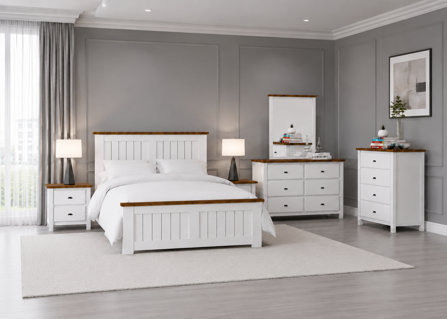 Single Durant (AUSSIE MADE) Bed - Assorted Colours