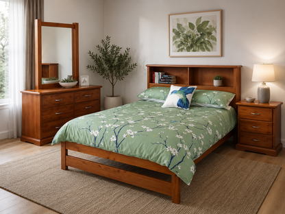 King Darwin (AUSSIE MADE) Bookend Deluxe Bed - Assorted Colors