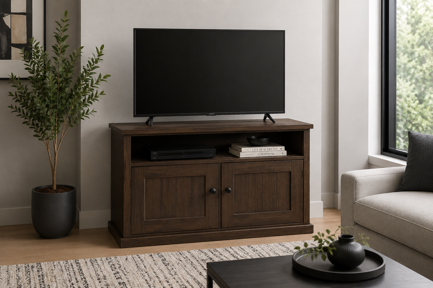 Mudgee TV Stand (AUSSIE MADE) - 600(H) X 750(W) X 450(D) - Assorted Colours