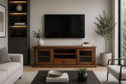 Mudgee (AUSSIE MADE) TV Unit 2 - 600(H) X 1800(W) - Assorted Colours