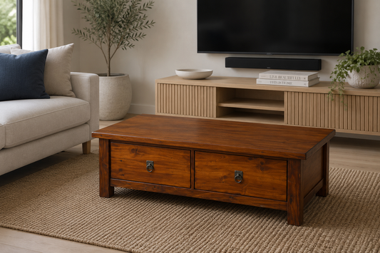 Kimberley (AUSSIE MADE) Coffee Table Collection - Assorted Stained Colours