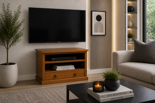 Natasha (AUSSIE MADE) TV Unit Collection - Assorted Stained Colours