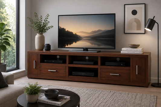 Cube (AUSSIE MADE) TV Unit Collection - Assorted Stained Colours