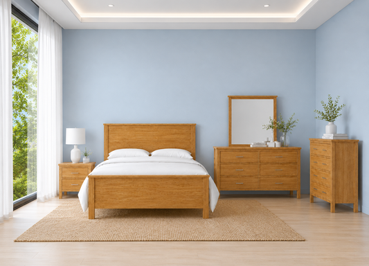 Belrose Tasmanian Oak Bed (Aussie Made)