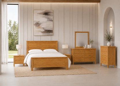 Belrose Tasmanian Oak Bed (Aussie Made)